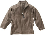 Sweater (Bomulls-fleece) Brungrå