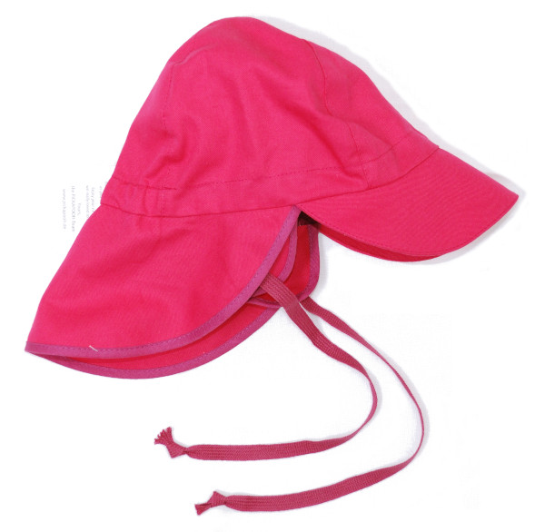 Baby-solhatt (UV-filter 80) Mørk rosa - 58017