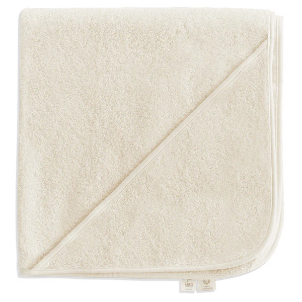 Baby-håndkle m/hette (Frotté) Naturhvit - 93172
