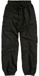 Joggebukse (Flosset) Sort